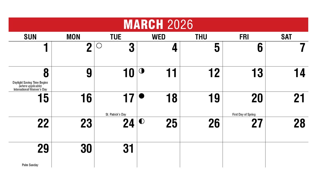 Galleria Canadian Scenic Promo Desk (Eng) Calendar - 2026